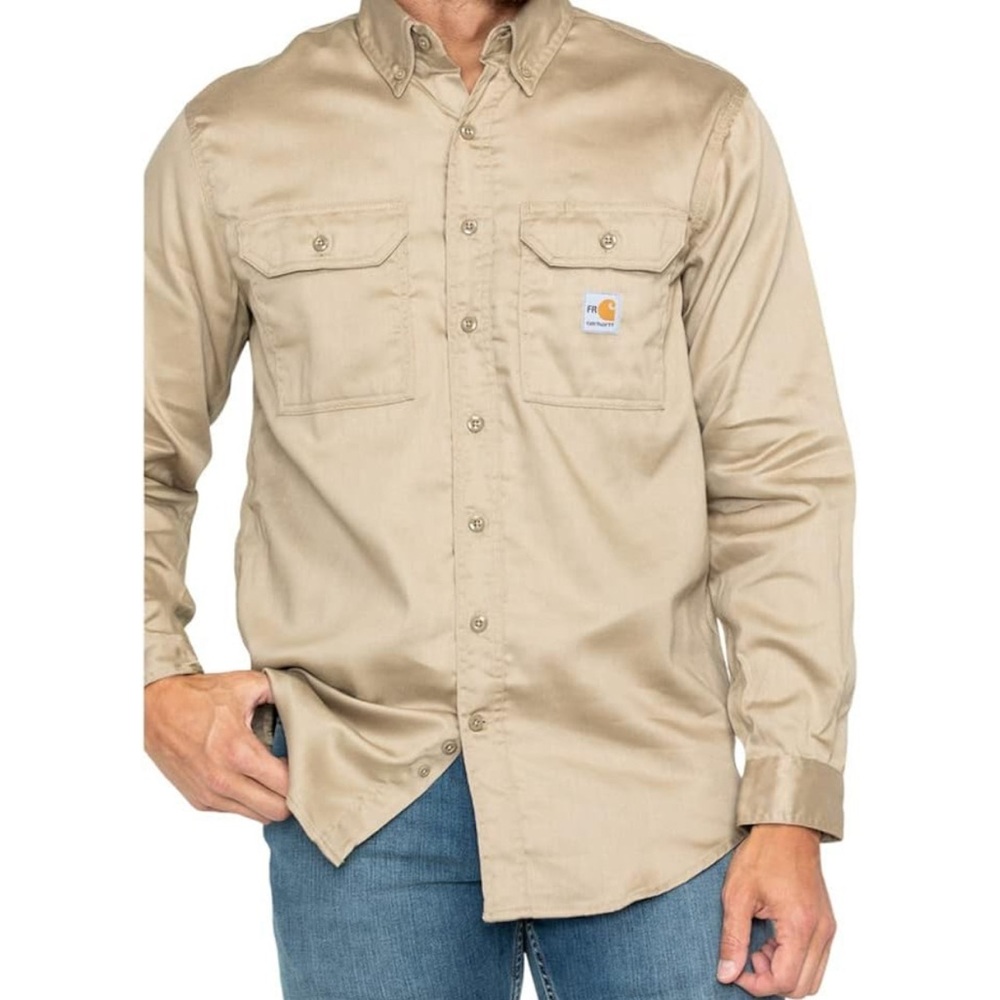*NWOT* Men’s Carhartt Flame Resistant Shirt Size L Tall